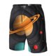 thumbnail image 4 of Fotbe Solar System Paper Art Trajes de Baño Estampados para Hombre, Shorts de Verano de Secado Rápido, Ropa de Playa, Bañadores-Medium, 4 of 6