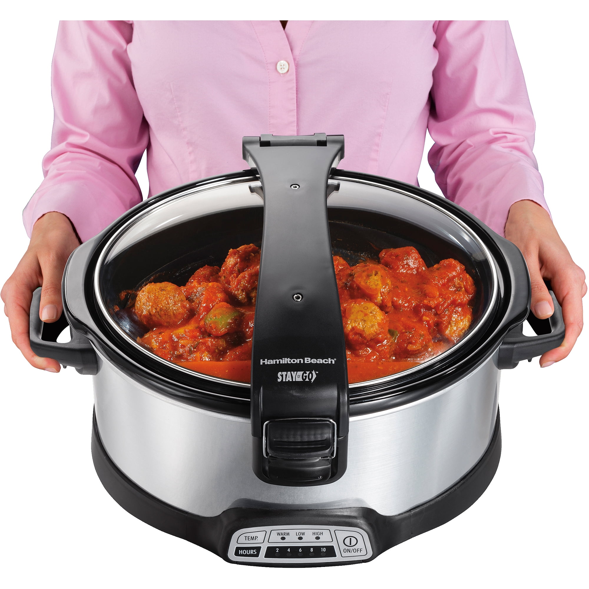 Stay or Go® Slow Cooker - Red - 33451