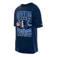 thumbnail image 2 of Men's New Era Navy Dallas Mavericks Boxy Old School Sport Vintage Wash T-Shirt, 2 of 3