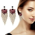 thumbnail image 1 of Xihbxyly Moda para Damas, Estilo Pavo Real con Diamantes, Apertura Ajustada, 1 of 7