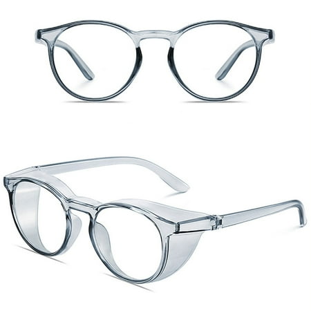 

Ycolew Stylish Safety Glasses Clear Anti-Fog Anti-Scratch Protective Glasses For Men And Women