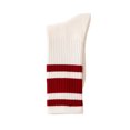 thumbnail image 3 of New Women Men Striped Socks Soft Breathable Crew Socks Casual Slouch Athletic Matching Socks, 3 of 4