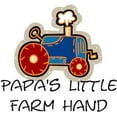 thumbnail image 2 of CafePress - Papas Little Farm Hand T Shirts And Gifts. Body Su - Long Sleeve Cotton Baby Bodysuit, 2 of 4
