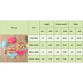 thumbnail image 2 of Gupgi Infant Girl 2 Piece Bathing Suit Flower Halter Neck Swim Tops Ruffle Shorts Sun Hat, 2 of 9