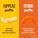 thumbnail image 5 of Chickpea Puffs, Variety Pack: Groovy White Cheddar, Cheezy Vibes, Barbecue, Sriracha, 0.8 Ounce (Pack of 18), 3g Protein, 2g Fiber, Vegan, Gluten-Free, Crunchy, Plant Protein Snacks, 5 of 5