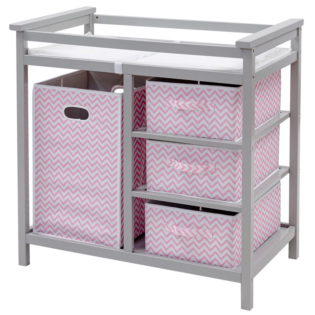 rosanna changing table with hamper