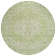 thumbnail image 2 of Addison Rugs Chantille Indoor/Outdoor Traditional Global Sage Washable Round Rug, 8' x 8', 2 of 6