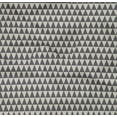 thumbnail image 5 of oneOone Organic Cotton Poplin Twill Fabric Triangle Geometric Print Sewing Fabric BTY 42 Inch Wide, 5 of 5