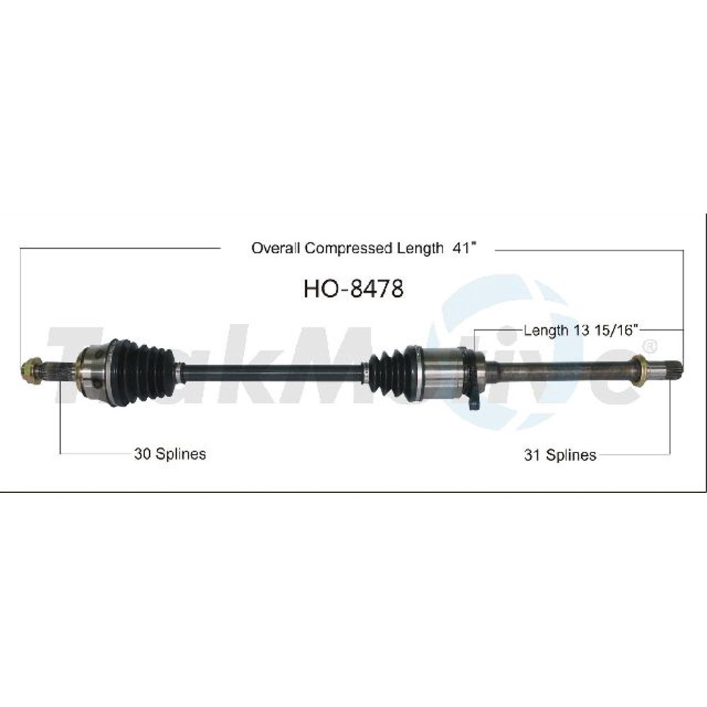 OE Replacement for 20112016 Honda Odyssey Front Right CV Axle Shaft