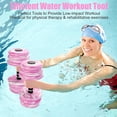 thumbnail image 5 of Aquatic Exercise Dumbbells, Water 2PCS Foam Barbells for Men Women Workouts, 5 of 5