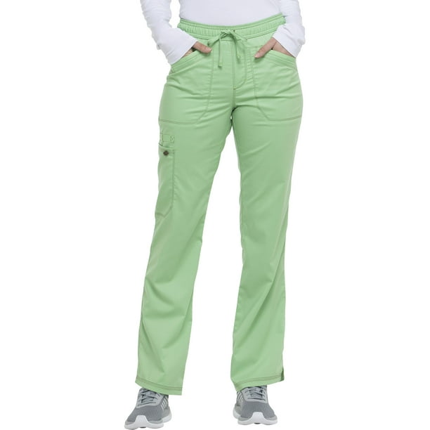 Dickies Dickies Essence Scrubs Pant for Women Mid Rise Straight Leg Drawstring Plus Size