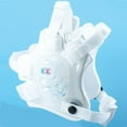 thumbnail image 2 of Cliff Keen F5 Tornado Wrestling Headgear - Translucent/White/White, 2 of 2