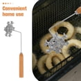 thumbnail image 3 of KALLORY 1Set Metal Frying Mold Timbale with Handle Snowflake Shape for Cooking Pastry and Cookie, 3 of 8