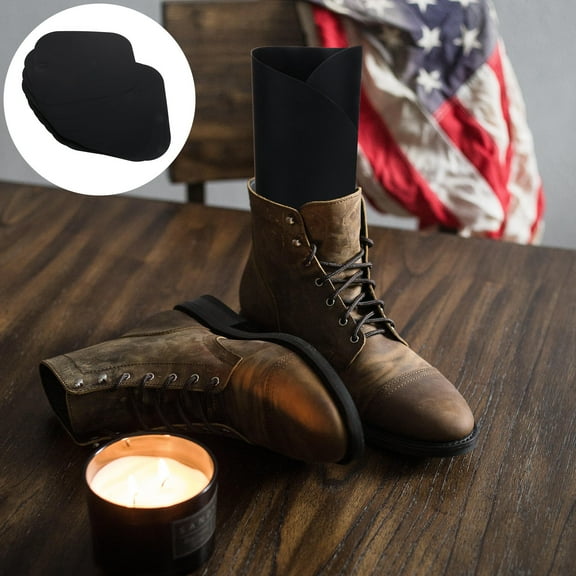 WHAMVOX 12 Pcs Tall Boot Shaper Shoe Stretcher Deformed Boots 36X25.4CM Black