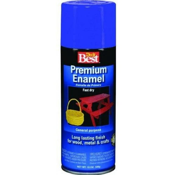 Rust-Oleum Premium Enamel Spray Paint - Gloss, Durable - 12 oz, Ocean Blue