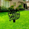 thumbnail image 4 of Handmadetneonsign Olive Memorial Metal With Stake, Vegetable Metal Name Sign Stake, Garden Metal Stake Decor 55400, 4 of 5