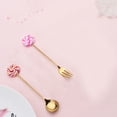 thumbnail image 4 of SPRING PARK Stainless Steel Stirring Spoons Cute Doughnut Coffee Spoon Mini Donut Dessert Spoon Ice Cream Tea Sugar Spoon, 4 of 7