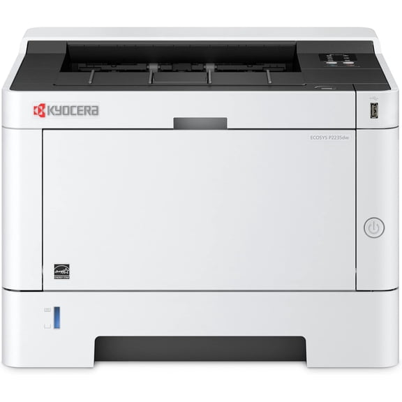 Restored Kyocera ECOSYS P2235dw Monochrome Laser Printer  37 PPM, Auto Duplex, Wireless & Wi-Fi Direct, 1200 dpi Print Resolution, 256 MB Memory (Refurbished)
