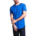 thumbnail image 6 of Victorious Men's Hipster Long Length Curved Hem T Shirt, Up To 5X, 6 of 8