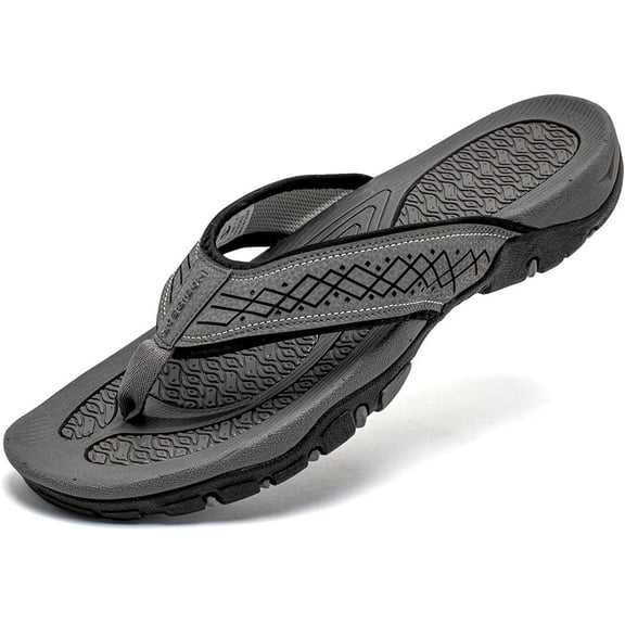 Dusky Shark Mens Thong Sandals Indoor and Outdoor Beach Flip Flop