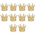 thumbnail image 1 of 10 piezas o adorno para tarta, pequeña corona de diamantes de imitación para arreglos florales, decoración de cumpleaños, bodas y fiestas, 1 of 5