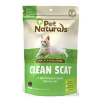 Pet Naturals Clean Scat Digestive Health Chews for Cats, Chicken Flavor, 45 Count Bag