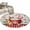 FireBrick Grey, variant on Area Rugs 2.7'x5', Christmas Carpet for Living Room Bedroom Dining Room, Winter Ice Cream Sugar Pine Needle Red Plaid Throw Kitchen Rugs Non Slip Washable Rectangle Indoor Outdoor Rugs