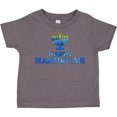 thumbnail image 3 of Inktastic Happy Hanukkah with Menorah Boys or Girls Toddler T-Shirt, 3 of 5