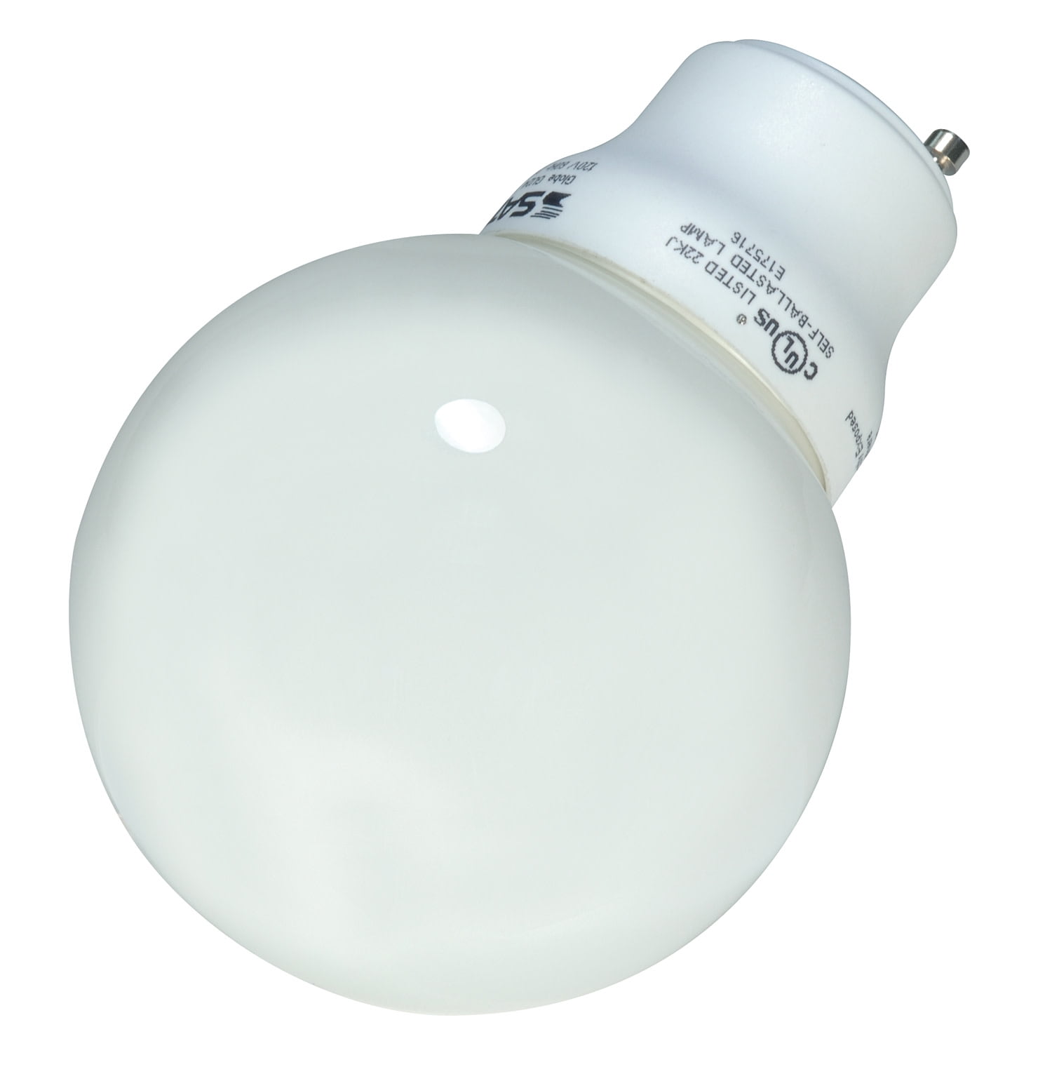 Satco S7304 15-Watt Medium Base Globe 120V Incandescent Lamp 2700K