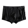 thumbnail image 2 of zeranth Men Japanese Style Modal Shorts Briefs Mid-rise Elastic Waistband Patchwork Color U-convex Underwear Moisture-Absorbent Panties, 2 of 7