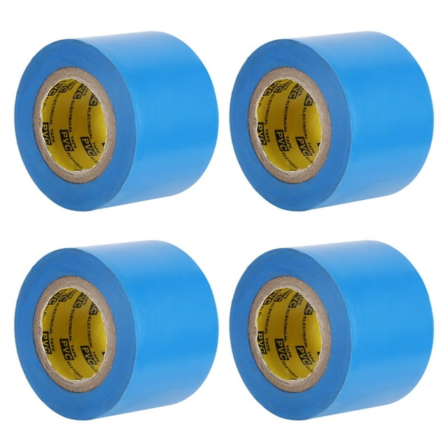 Cinta de sellado aislada, cinta aislante eléctrica impermeable de PVC para electricista de 4 piezas, elegante y moderna