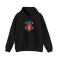 thumbnail image 2 of Lantern Graphic HoodieUnisex Heavy Blend Hooded Sweatshirt Festival Lights, 2 of 5