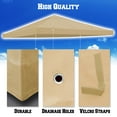 thumbnail image 4 of 10 x 10 FT Replacement Canopy Top Cover Single Tiered Patio Sunshade Upgraded UV Protection, Gazebo Tent Canopy Cover ONLY, 4 of 7