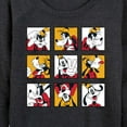 thumbnail image 3 of Mickey & Friends - Goofy Grid - Women's Lightweight French Terry Long Sleeve Shirt, 3 of 5
