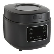 West Bend 12 Cup Multi-Function Rice Cooker, Black