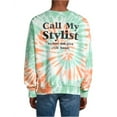 thumbnail image 2 of Elevenparis Mens Call My Stylist Sweatshirt, Multicoloured, X-Large, 2 of 2