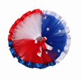 thumbnail image 4 of TOOYOU Girls Skirts New Double Mesh Tutu Skirt Animal Series Show Dress Girls Sparkle Party Skirts Independence Day The Star-Spangled Banner Dress Sweet Girl Classic Short Skirt Size 9-11 Years Red, 4 of 4