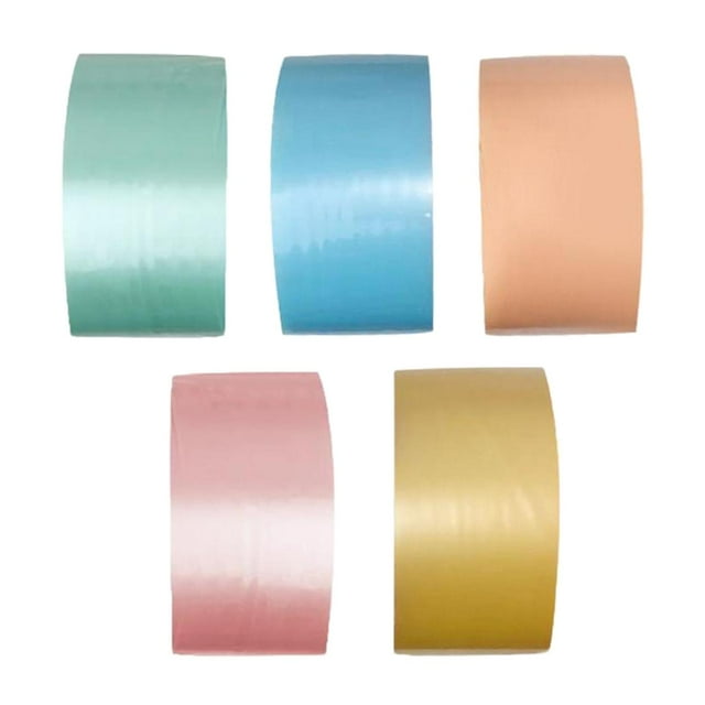 5x Juguete Sensorial de Cinta de Pelota Naranja Color Azul Hierba Amarillo Rosa Sunnimix Cintas de bolas adhesivas