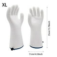 thumbnail image 3 of Oven Liquid Silicone Gloves Heat for Cooking Baking Grilling Food Grade with Fingers Excellent Grip for Handling Hot Items, 3 of 4