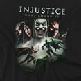 thumbnail image 2 of Injustice: Gods Among Us Men's Key Art T-shirt XX-Large Black, 2 of 7