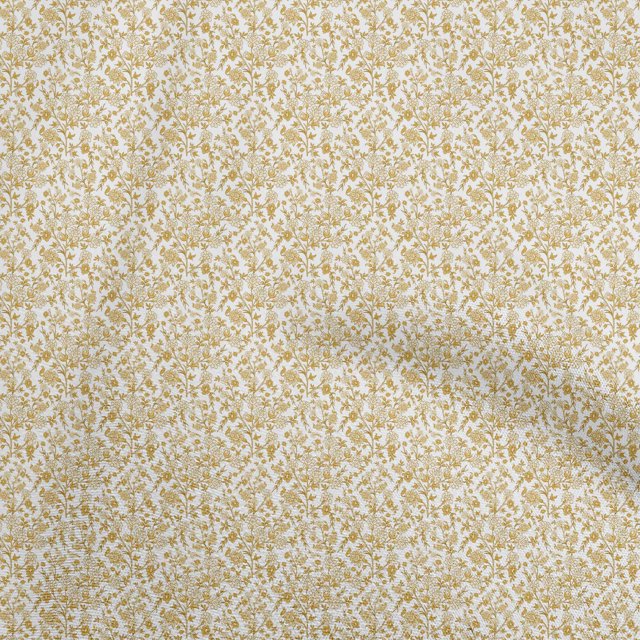 oneOone Polyester Spandex White Fabric Baroque Sewing Craft Projects Fabric Prints By Yard 56 Inch Wide