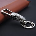 thumbnail image 2 of Jumpingount LLavero de Animal portátil con patrón impreso, llavero resistente al desgaste, diseño de línea, cierre de Metal, accesorio para hombres y Accesorios de disfraces Negro Jumpingount AP014080-02, 2 of 6
