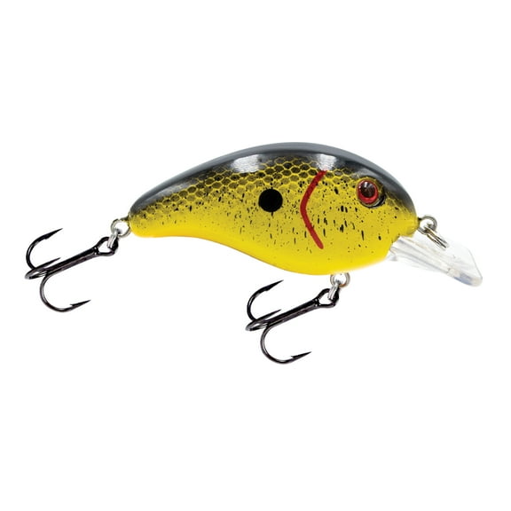 Livingston Lures DM JR Pro Series-Chartreuse Splatter Shad