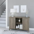 thumbnail image 2 of Bowery Hill Armoire de Rangement Moderne en Bois d'Ingénierie, Gris, 2 of 7