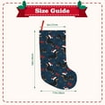 thumbnail image 3 of Sikiie Christmas Dachshund Christmas Stockings,18 Inches Christmas Stockings Xmas Hanging Stockings for Family Christmas Decorations & Gifts, 3 of 7