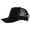 Black, variant on Fgnfyis Mens Cap Solid Color Light Plate Embroidery Unisex Sunscreen Breathable Mesh Outdoor Womens Trucker Hats Black M
