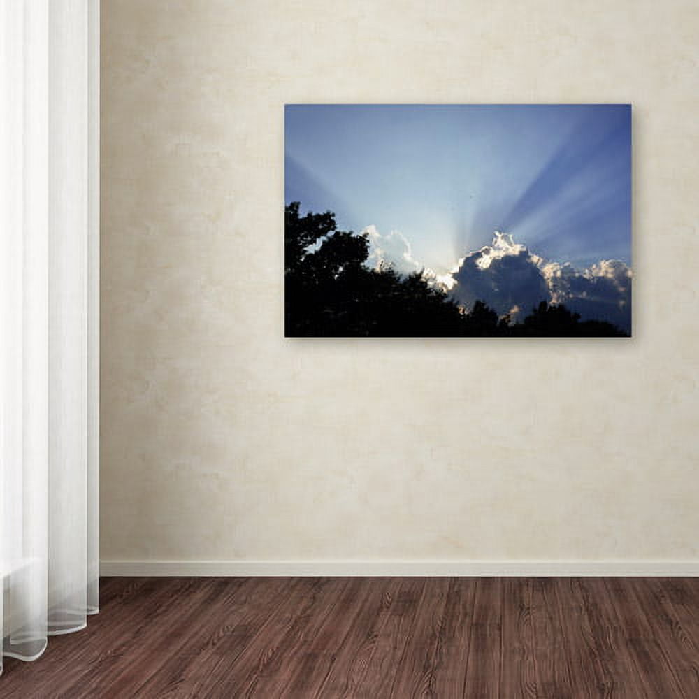 Trademark Fine Art "Inspirational Sky" Canvas Art by Kurt Shaffer