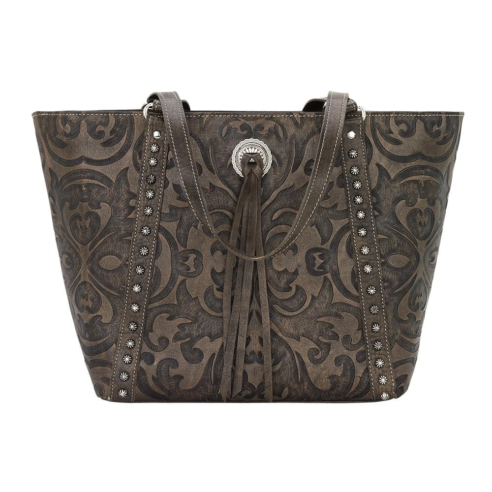 American West Baroque ZipTop Bucket Tote