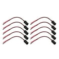 thumbnail image 1 of 10 Pcs T10 W5W LED Socket Holder Light Bulb Extension Socket Lamp Bulb Holder for Car Motorcycle, 1 of 12