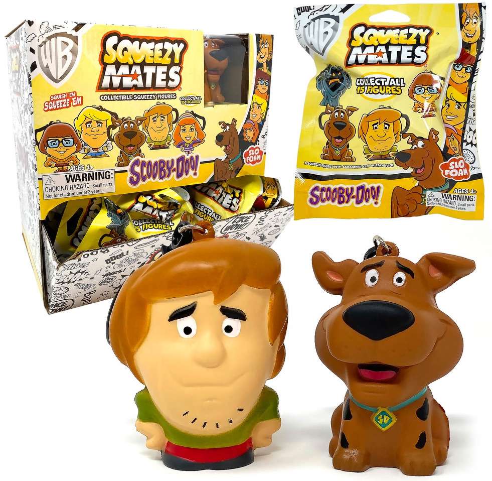 Squeezy Mates ScoobyDoo Mystery Box (24 Packs)